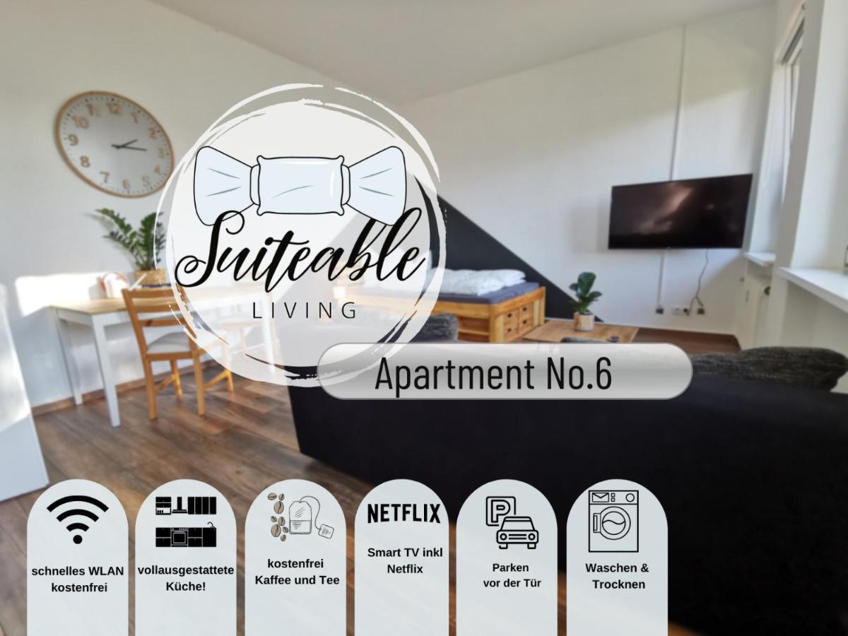 Suiteable Living Katlenburg, Studio Apartment mit Netflix, am Rande des Harz Exterior foto